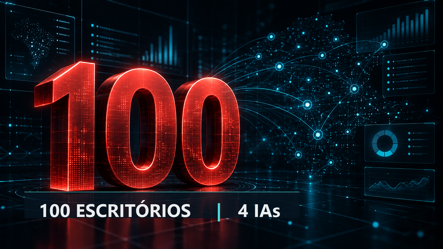 Pesquisa PulseRank: 100 escritórios auditados, 4 IAs, 11 intenções e 440 posições