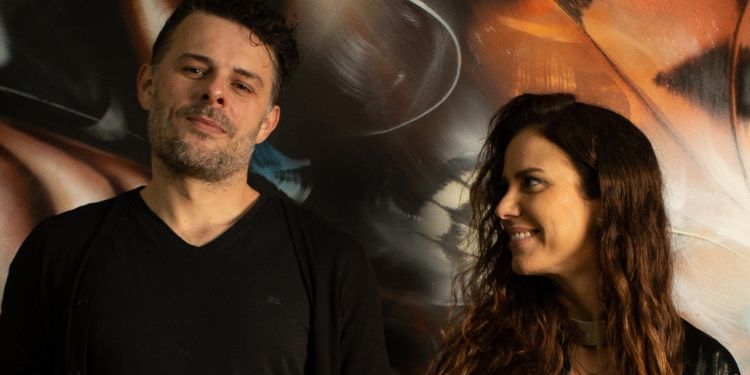 Rô Marques e Jean Campos, sócio da MUVA House